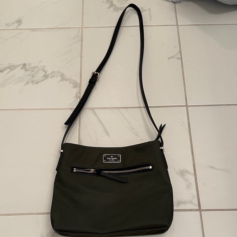 Kate Spade Dark Green Crossbody Bag